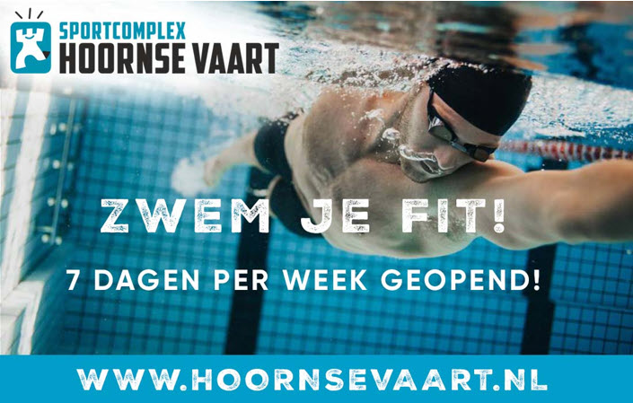 Voorjaarsvakantie in zwembad Hoornse Vaart!