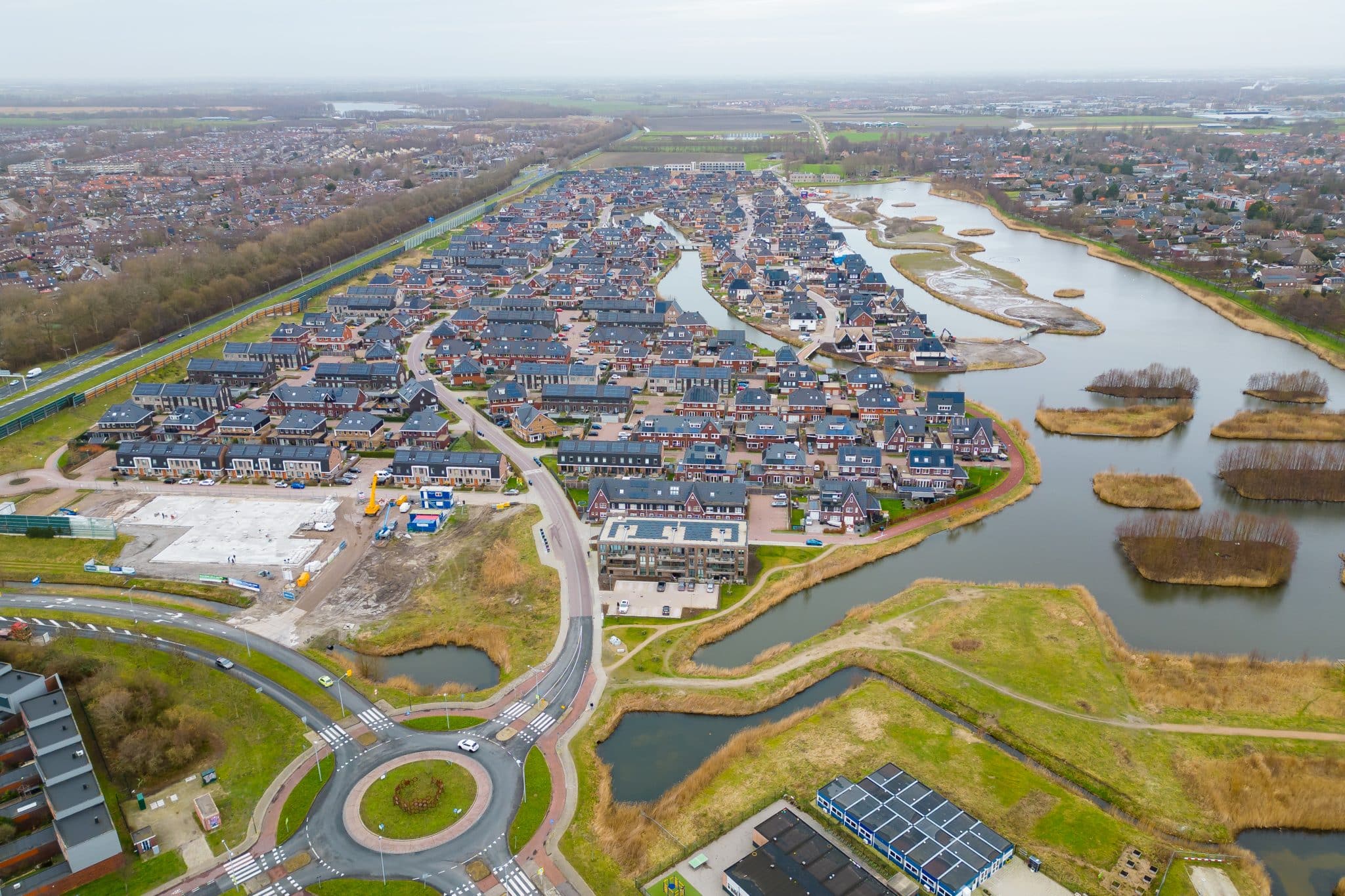 Met de Vroonermeer Noord is Alkmaar een woonwijk rijker