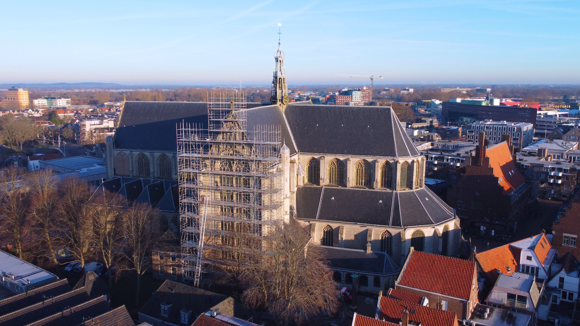 Spectaculaire Klim naar Het Grote Raam in voorbereiding