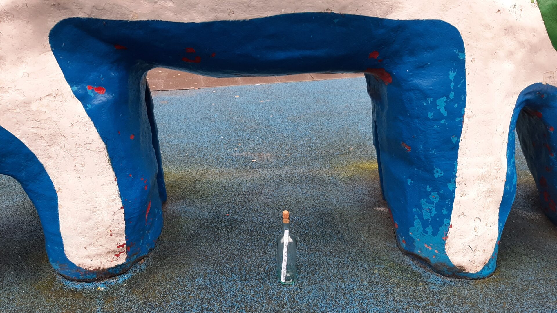 Waar staat het flesje...