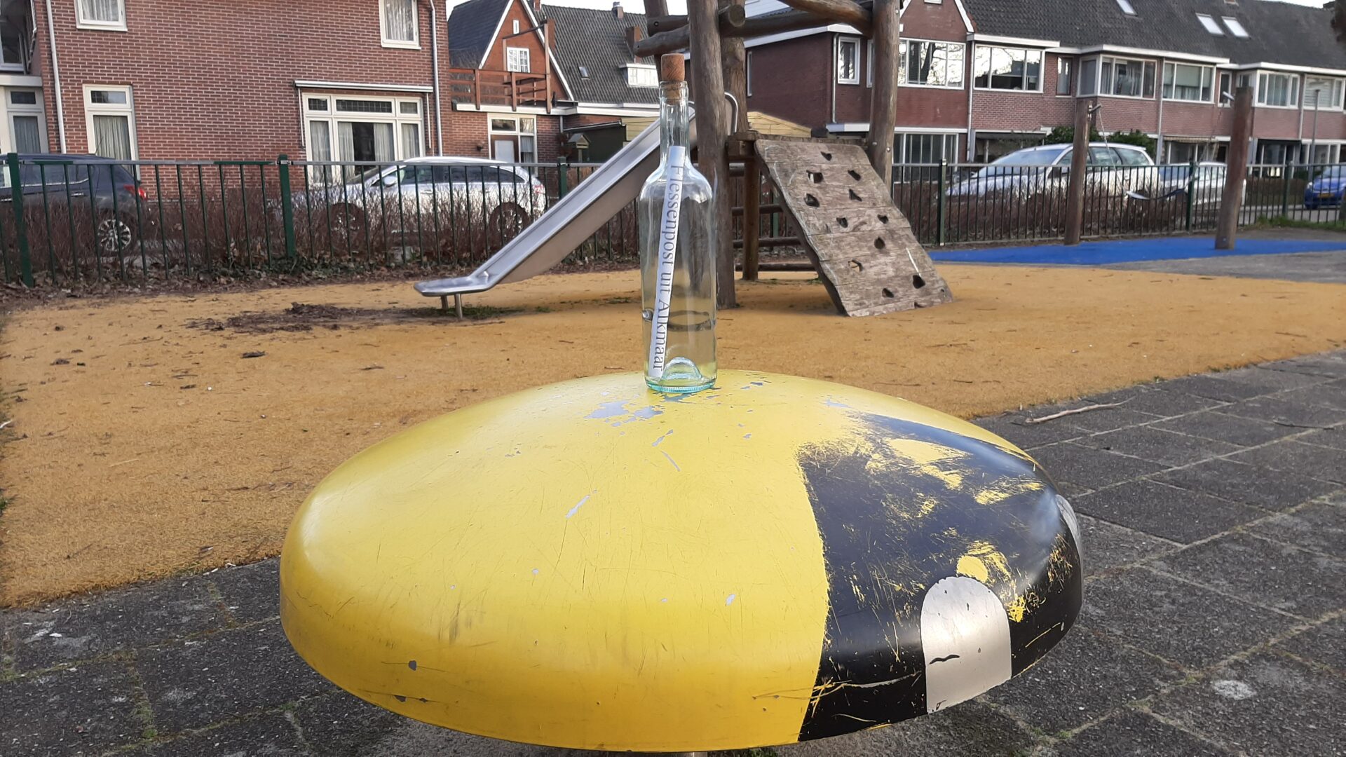 Waar staat het flesje...