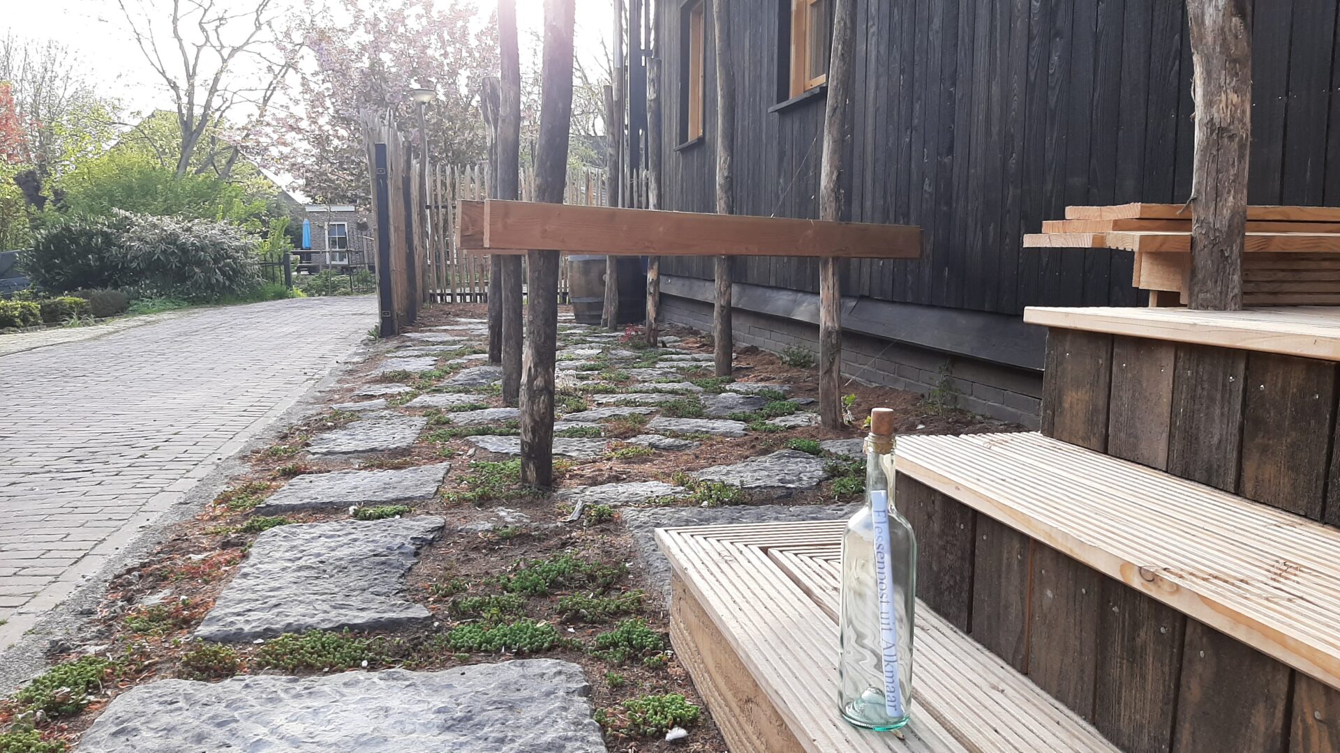 Waar staat het flesje...