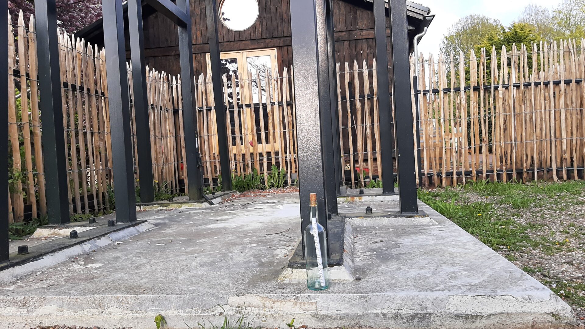 Waar staat het flesje...