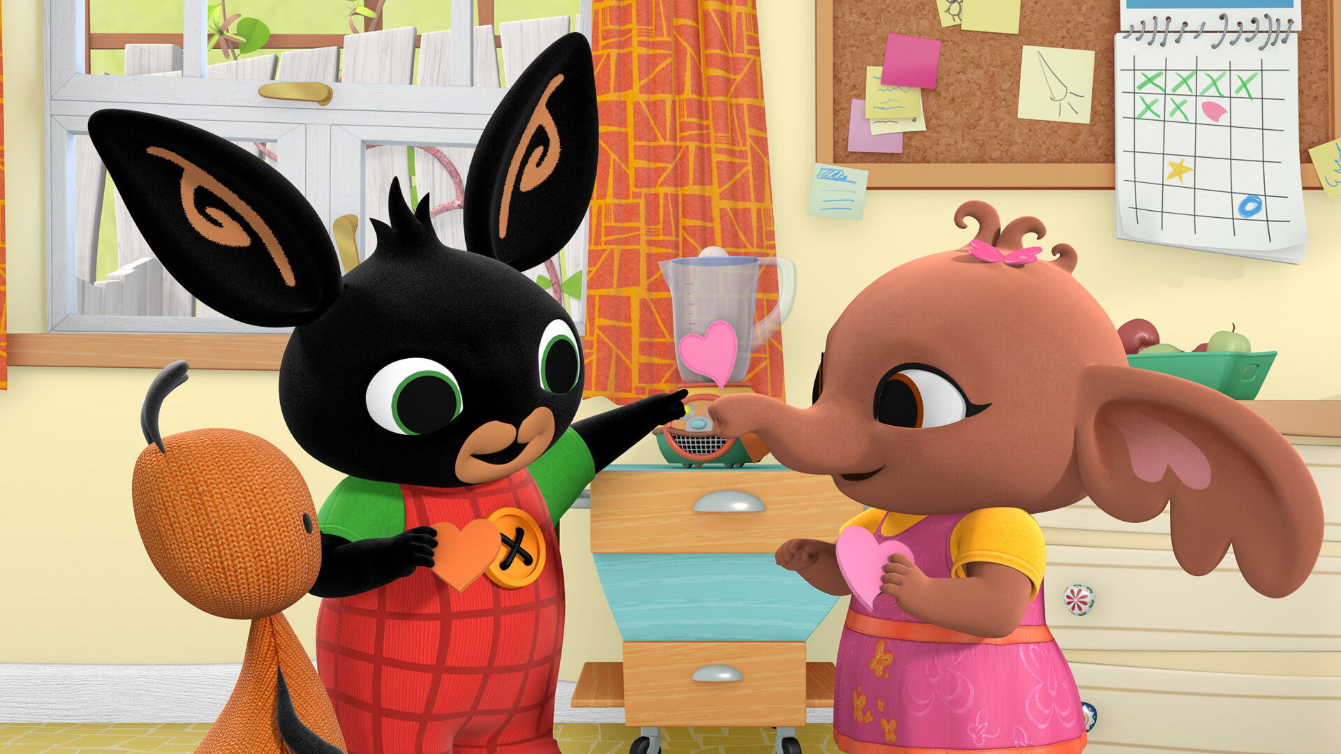 Bing en zijn vriendjes in de bioscoop