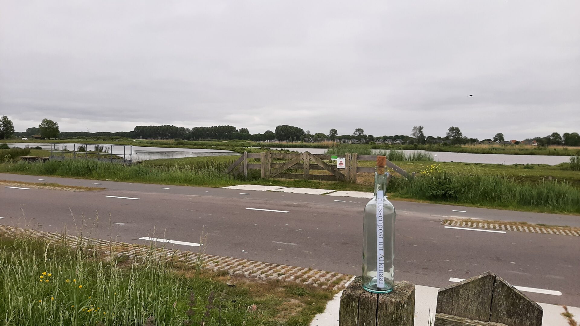 Waar staat het flesje...