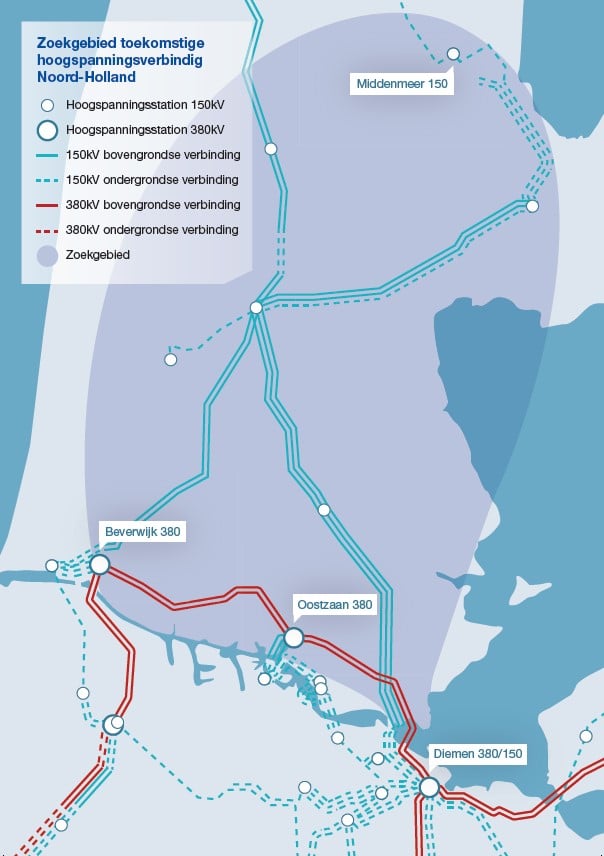 Eerste stap richting nieuwe elektriciteitsverbinding