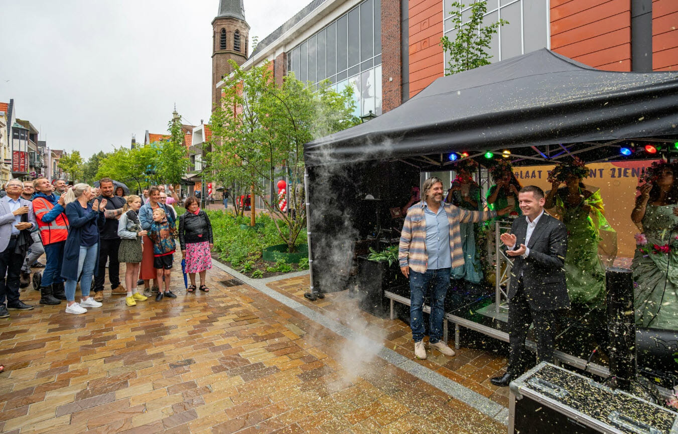 Heropening winkelstraat Laat-west