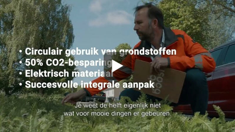 Kompasweg: geen nieuwe tegels maar circulaire aanpak