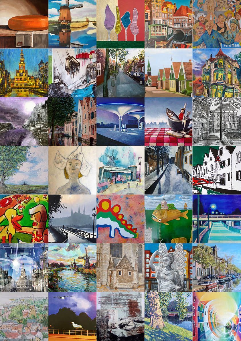 Expositie 'Ode aan Alkmaar'