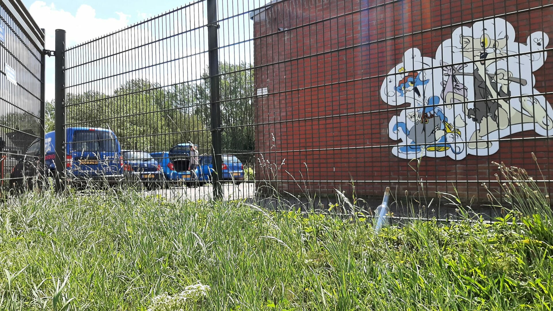 Waar staat het flesje...