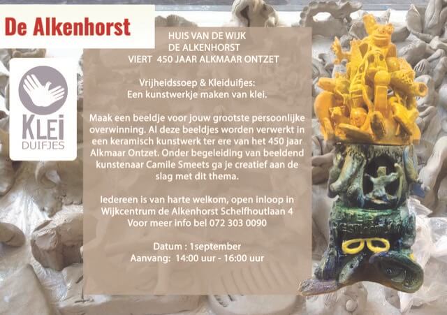 Kleiduifjes voor Alkmaar Ontzet 450 jaar