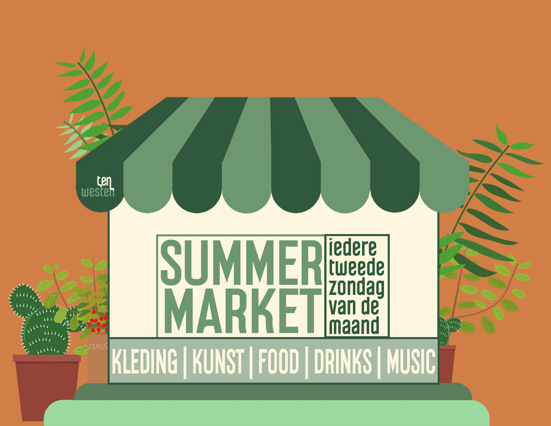 Summer market bij Ten Westen