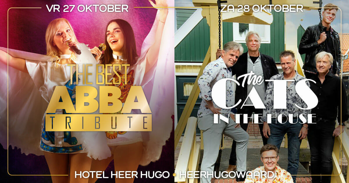 Alle hits van ABBA en The Cats in Heerhugowaard