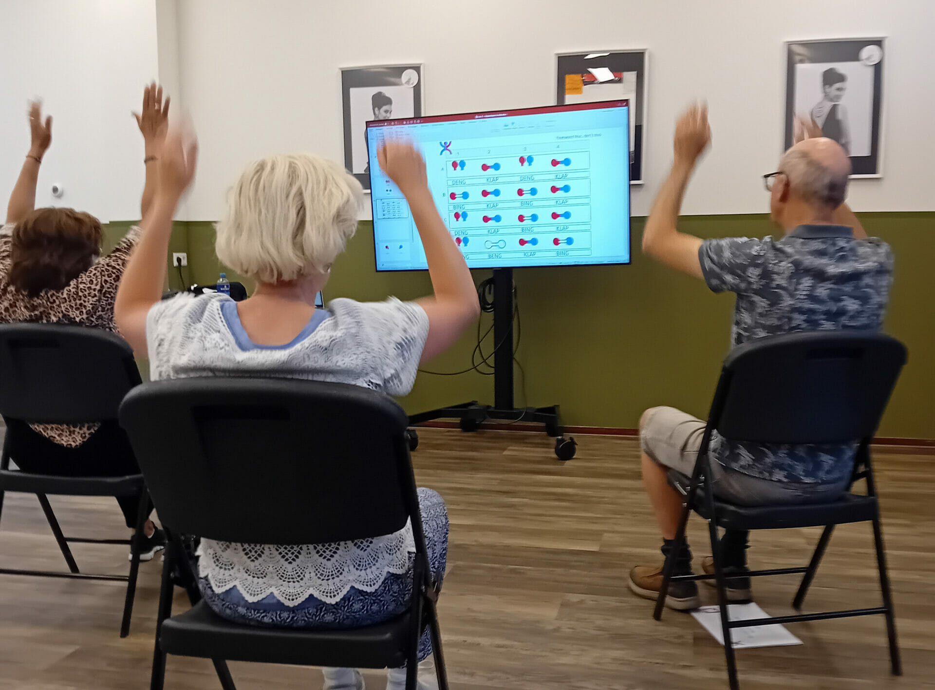 Parkinson patiënten zetten hun brein in beweging met Sport-Z