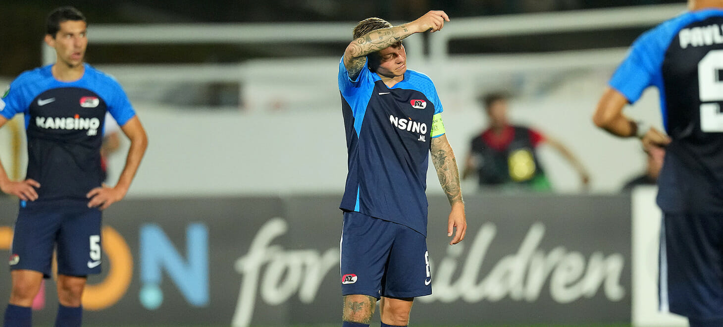 AZ verliest eerste wedstrijd in groepsfase