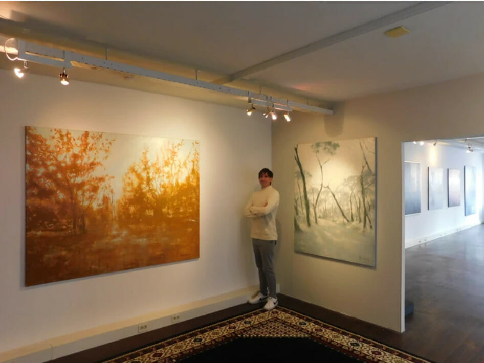 Opening Upstairs Art Gallery van EJ Vaandering