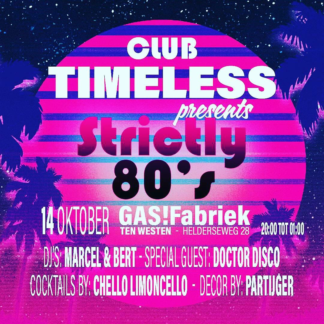 Club Timeless Strictly 80's