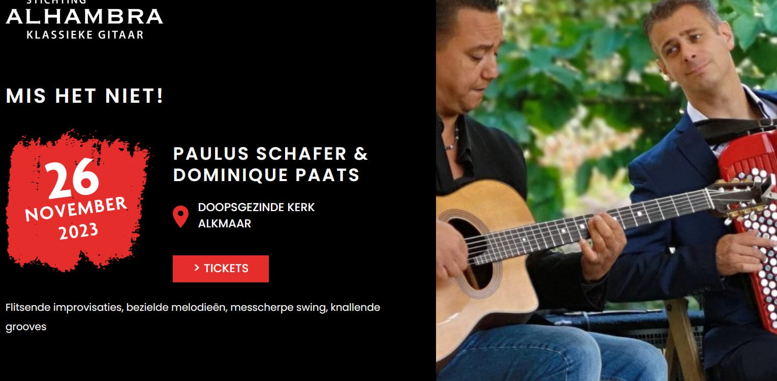 Virtuoos gypsy swing optreden