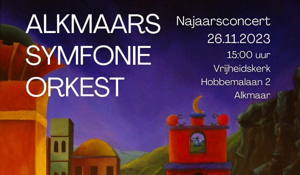 Najaarsconcert Alkmaars Symfonie Orkest