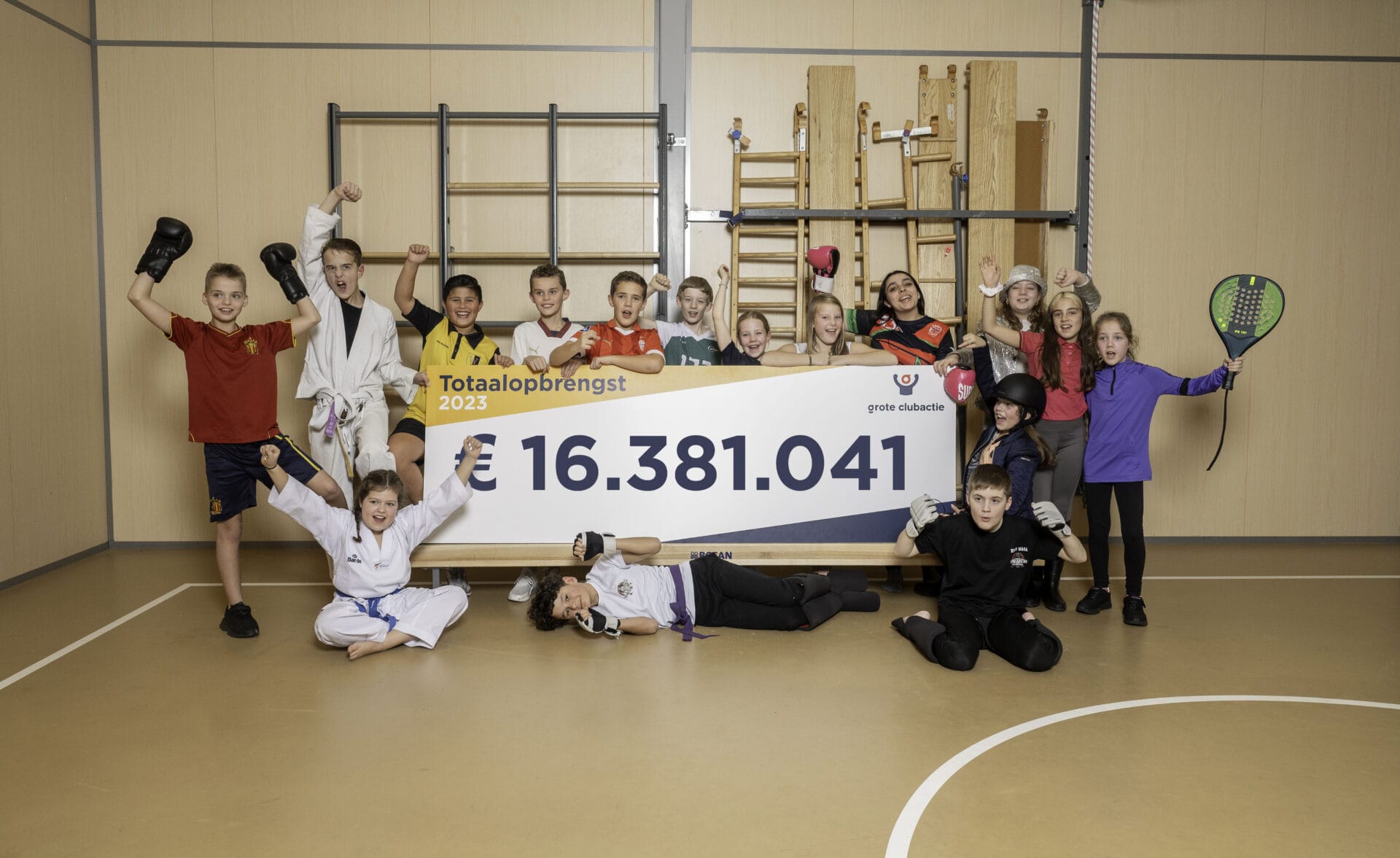 Verenigingen verbreken miljoenenrecord met de Grote Clubactie