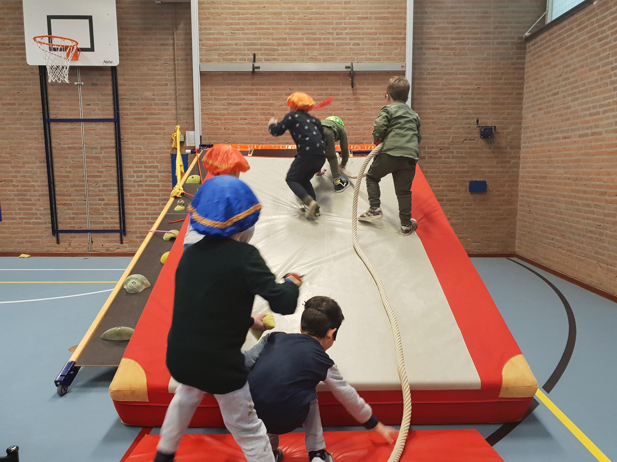 Pietengym in Sportcomplex De Meent