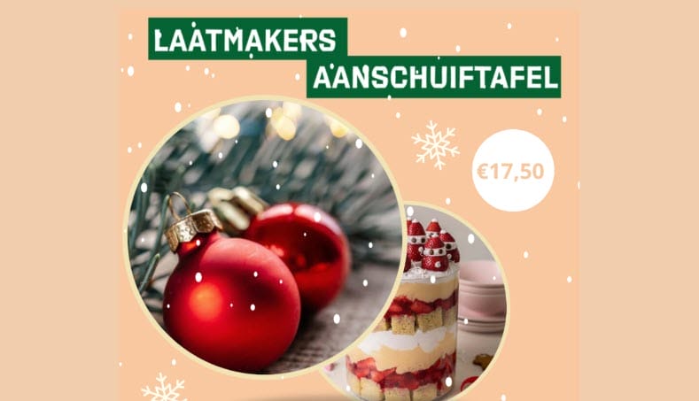 Aanschuiftafel Kerst Special