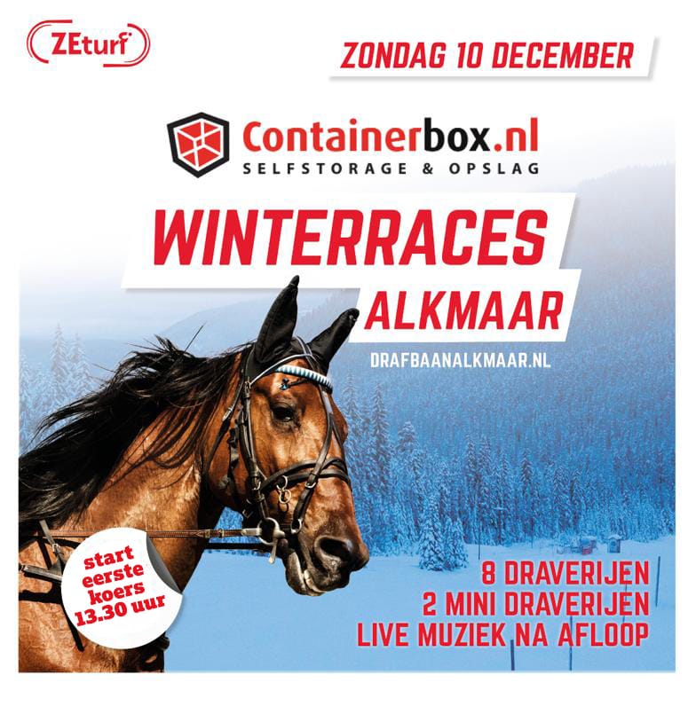Winterraces in de Zeturf Arena