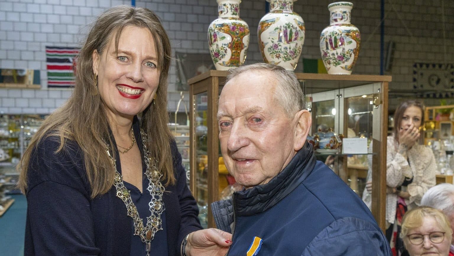 Koninklijke Onderscheiding voor B. van der Horst