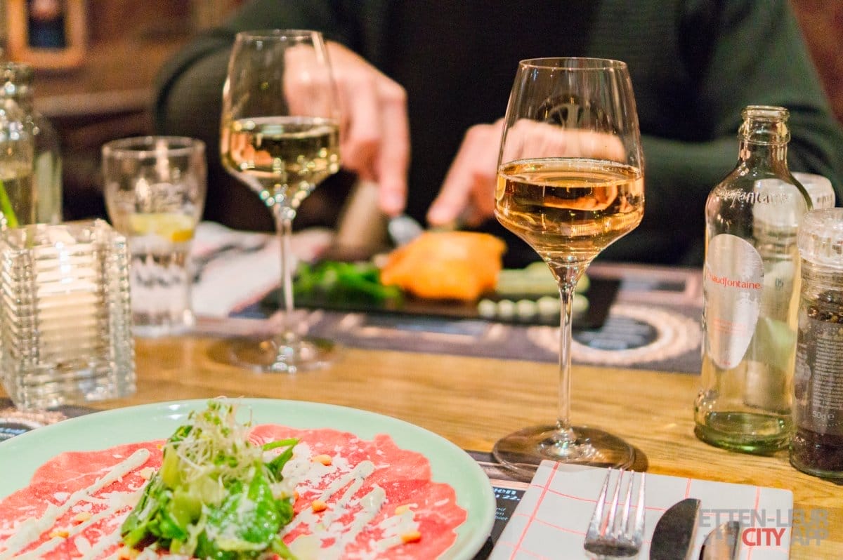 Welke wijn drink je bij carpaccio?