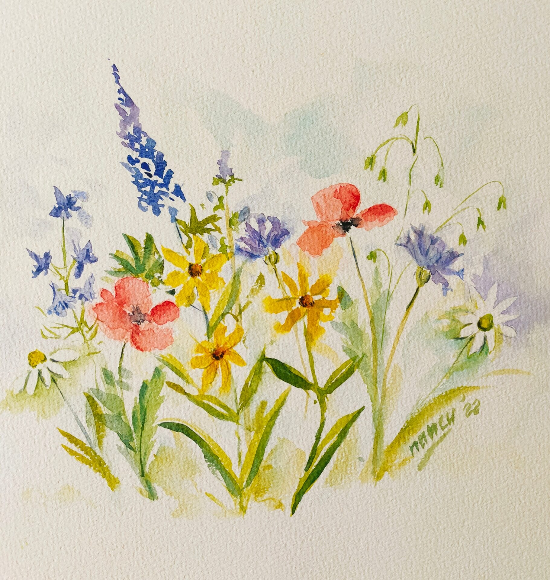 Aquarellen bij Nancy