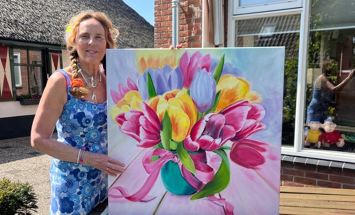 Nancy Stikkelman exposeert in de route van Oudorp