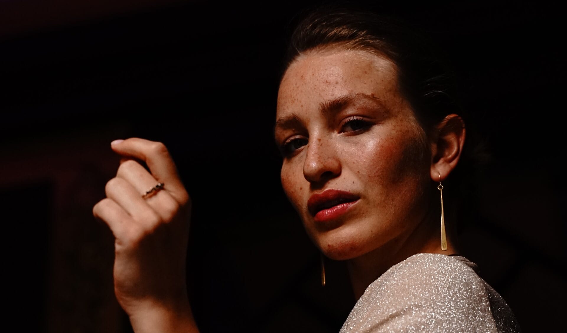 Christophe en dochter Marie Chaplet met Franse chansons in De Alkenaer