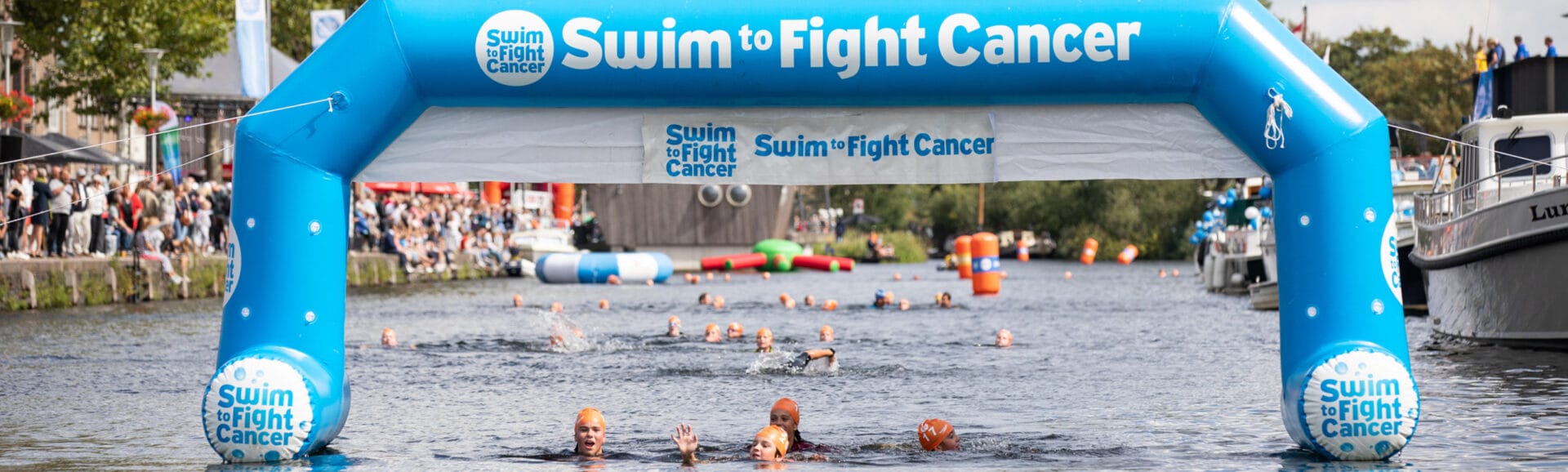 Swim to Fight Cancer legt lat eerste Alkmaarse editie hoog
