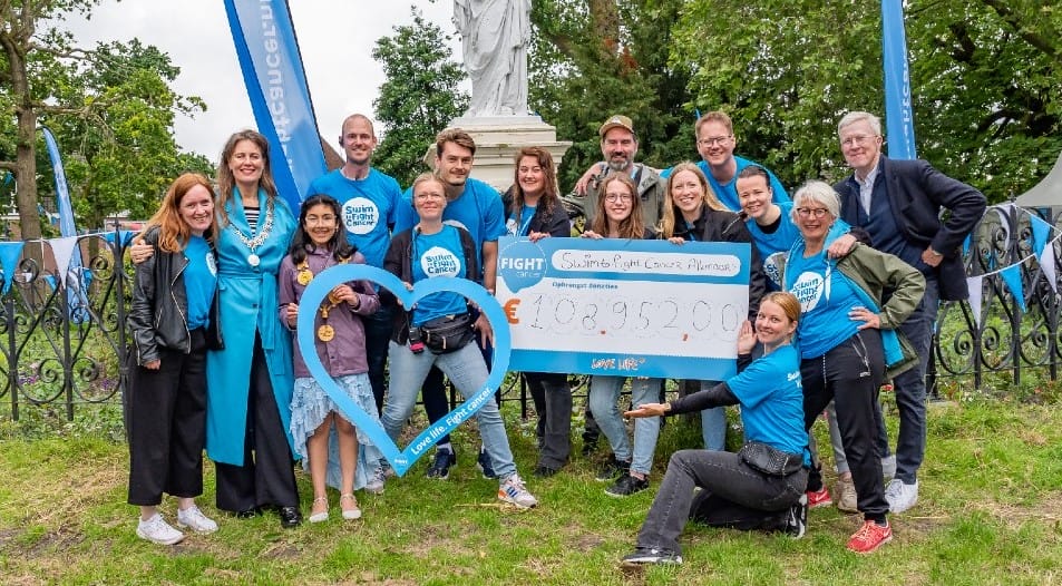 Eerste Alkmaarse editie Swim to Fight Cancer brengt € 108.952,- op