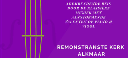 Uitzonderlijk pianotalent en wonderkind op viool