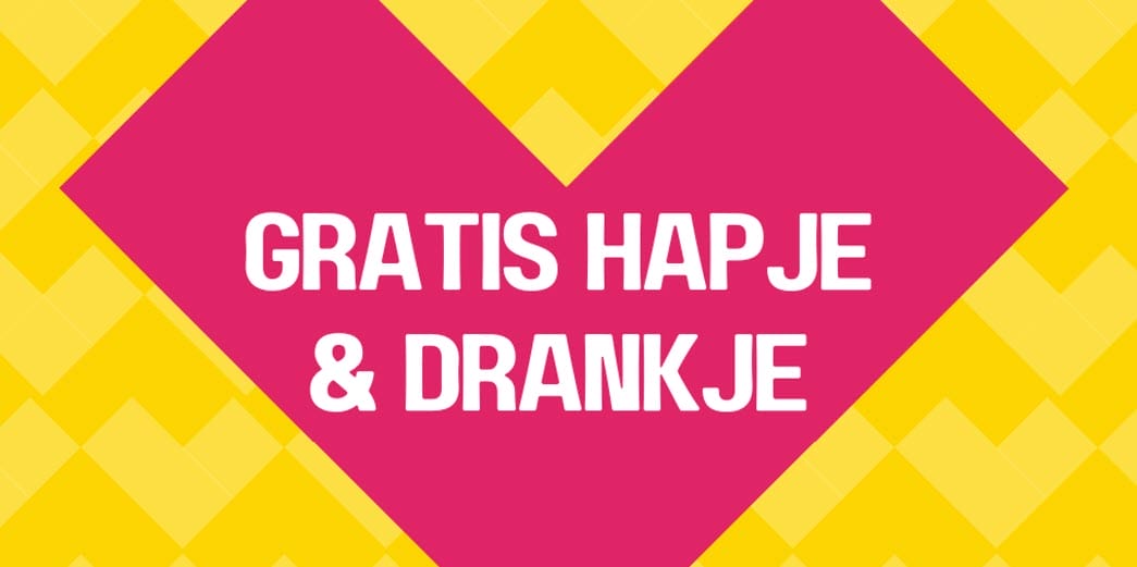 Hap en Stap! Gratis hapje en drankje bij 34 organisaties