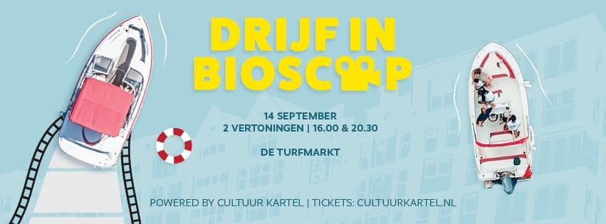 Cultuur Kartel tovert de Turfmarkt om tot Drijf In Bioscoop