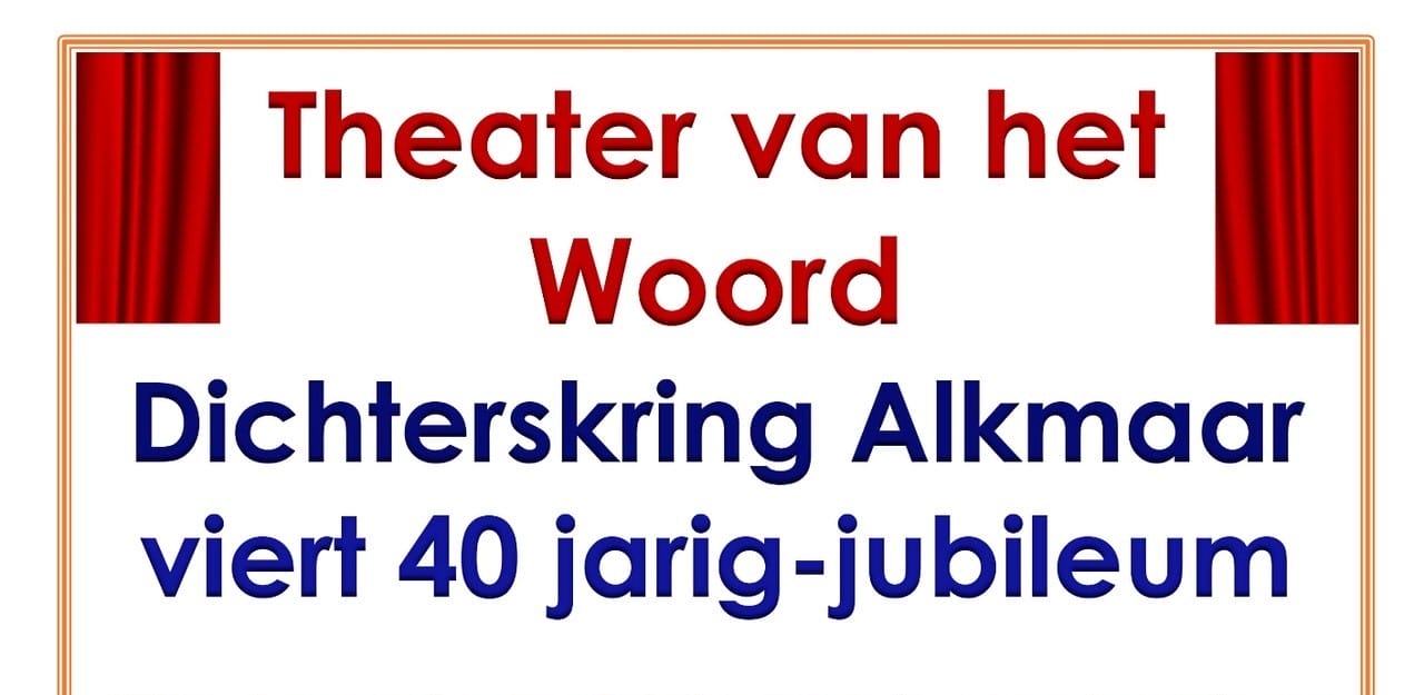 Jubileum Dichterskring Alkmaar