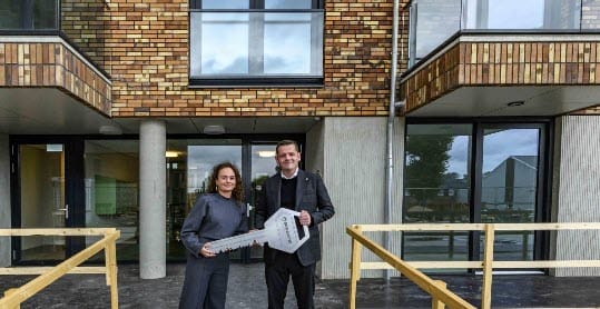 Eerste sociale huurwoningen Jaagpad opgeleverd
