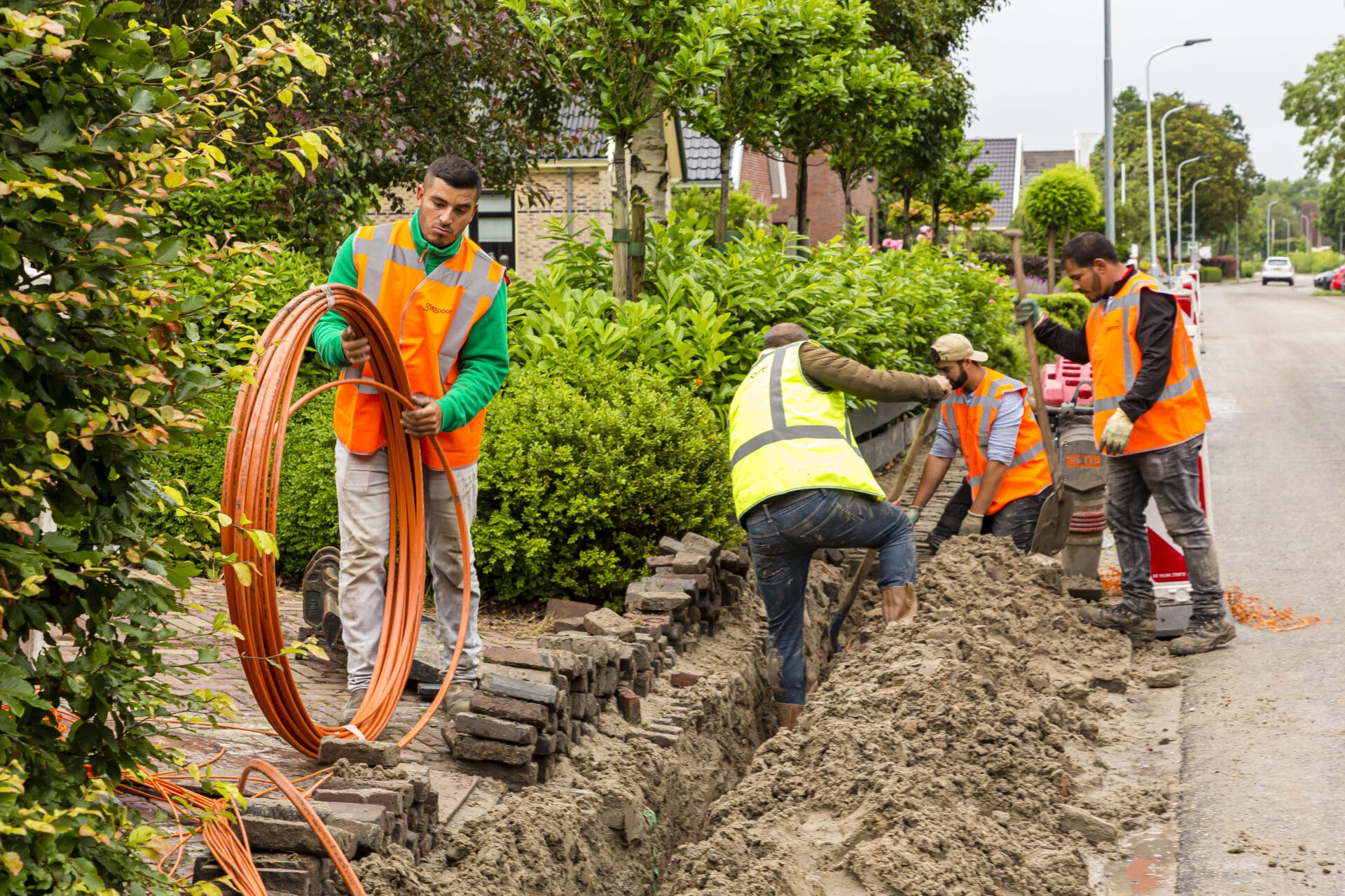 Oudorp wordt aangesloten op glasvezel van Glaspoort