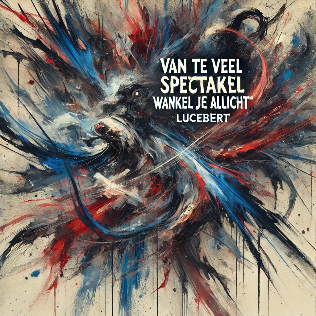 Van te veel spektakel wankel je allicht