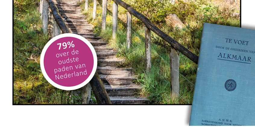 Te voet door de omstreken van Alkmaar