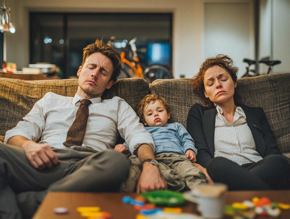 Moeders ervaren meer vermoeidheid