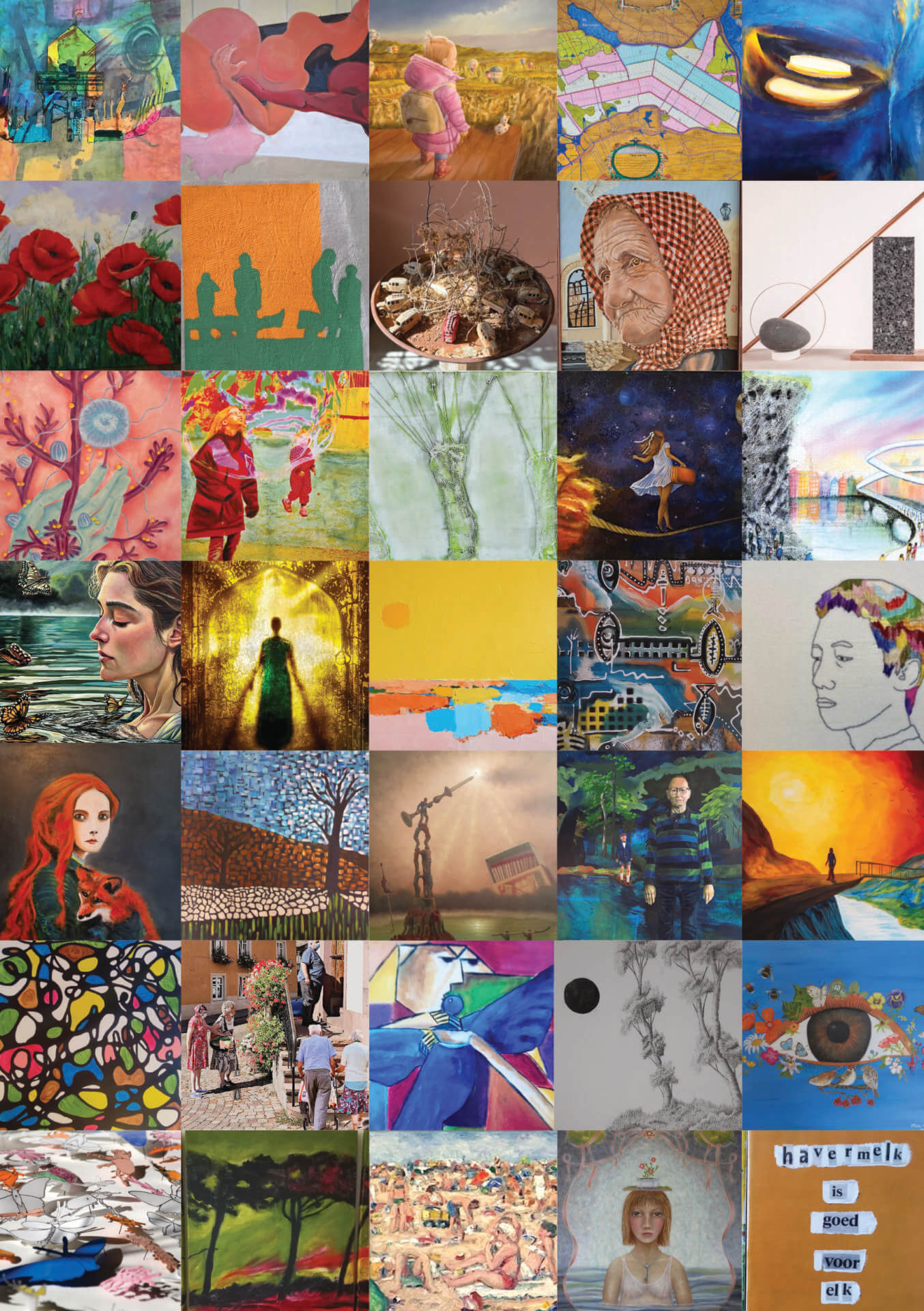 Zomersalon bij Kunstuitleen Alkmaar