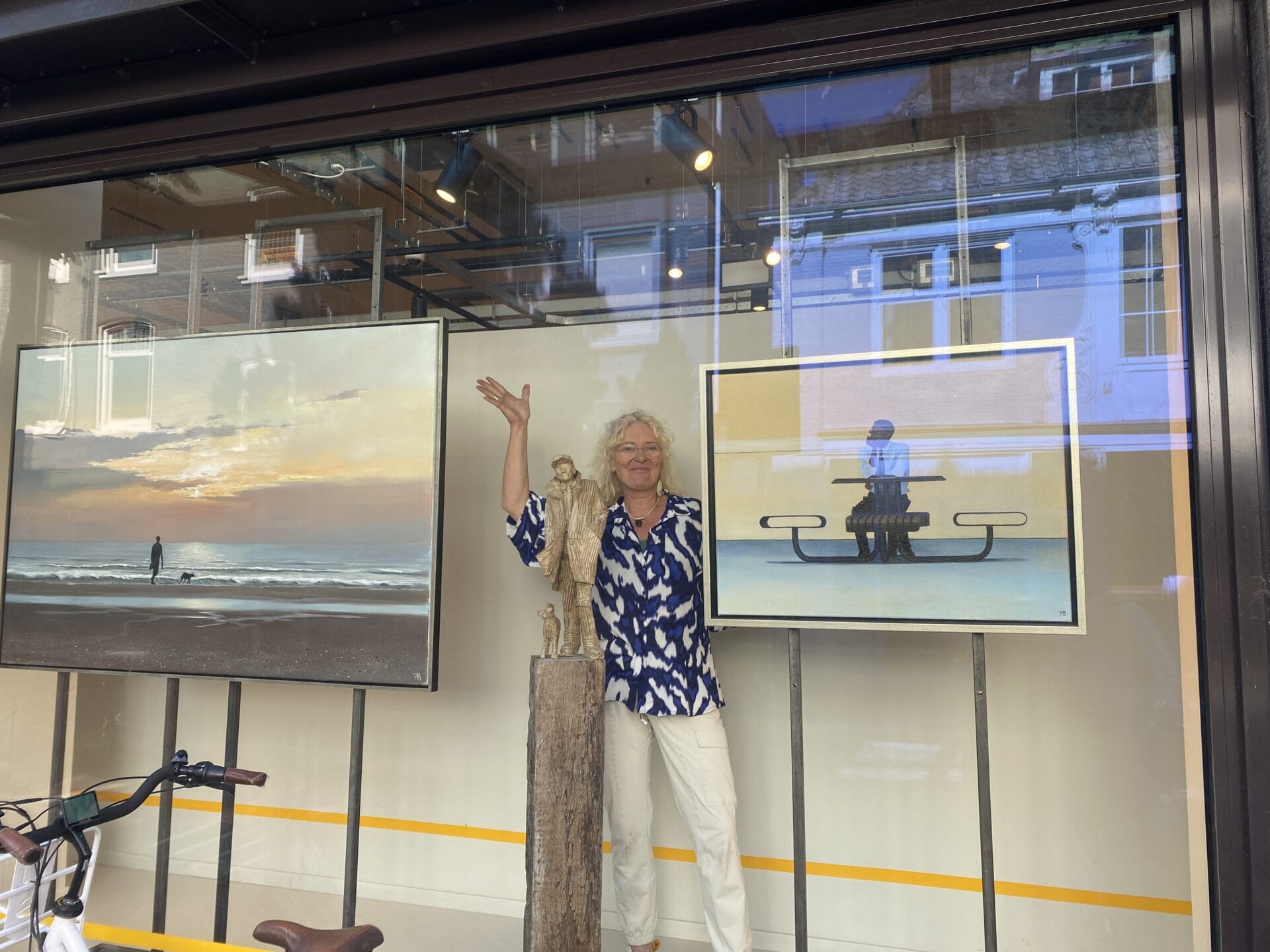 Kunst in de supermarkt