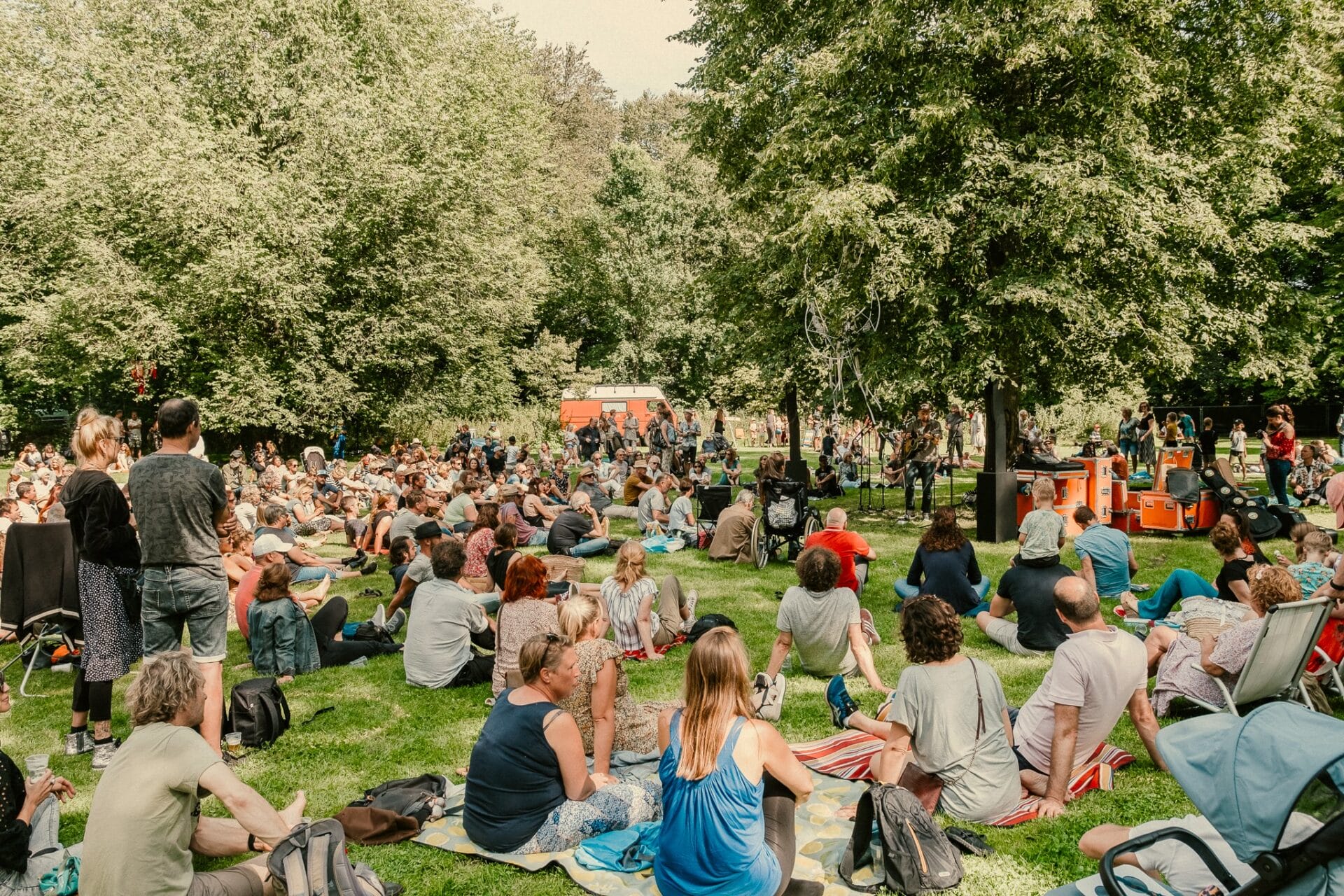 Podium onder de Boom: cultuur onder zeven oude bomen