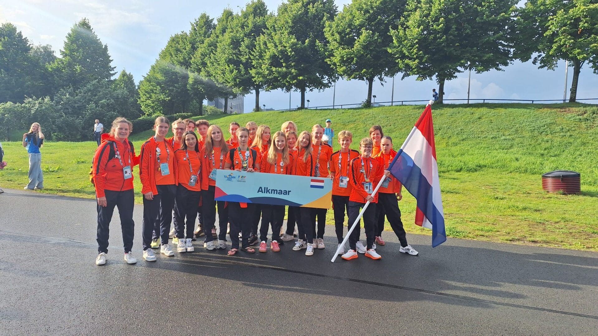 Team Alkmaar blinkt uit op International Children’s Games in Tallinn