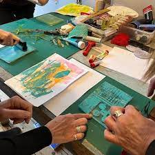 Creatief met penseel met Nancy Stikkelman