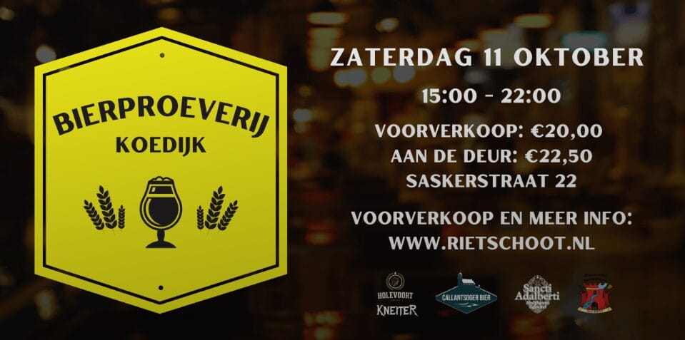 4e Bierproeverij in Koedijk