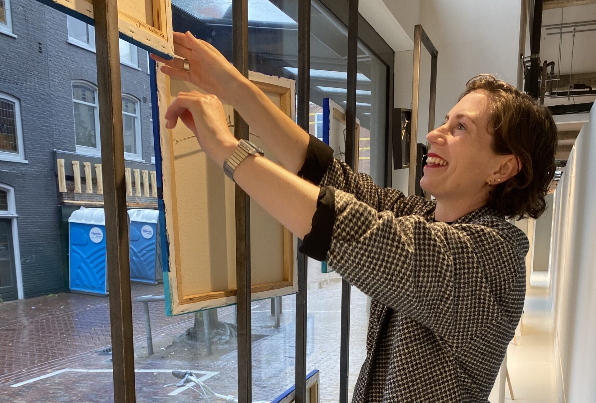 Kunst tussen de boodschappen